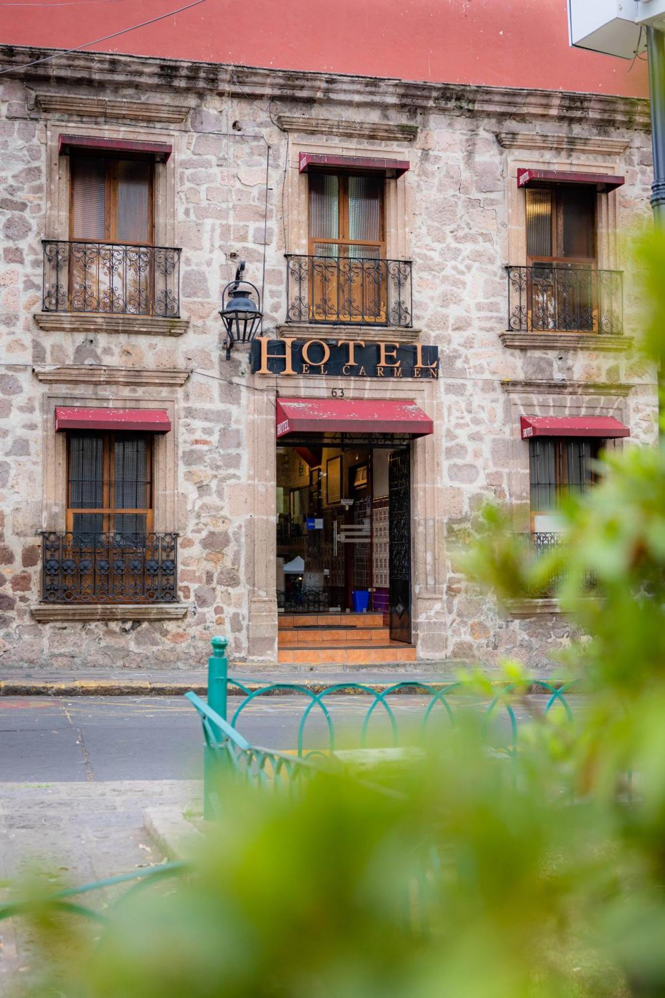 Hotel El Carmen, Morelia Ngoại thất bức ảnh